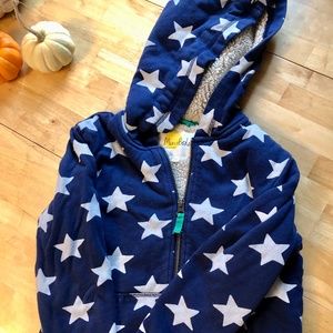 Hanna Andersson star sweatshirt size 6/7